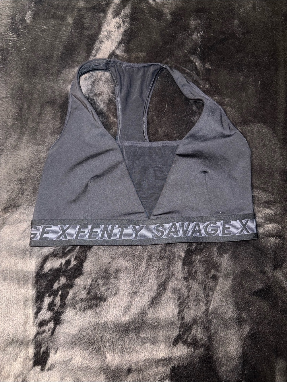 Savage X Fenty Fierce Black Active Leggings & Sports Bra Set - Picture 4 of 5